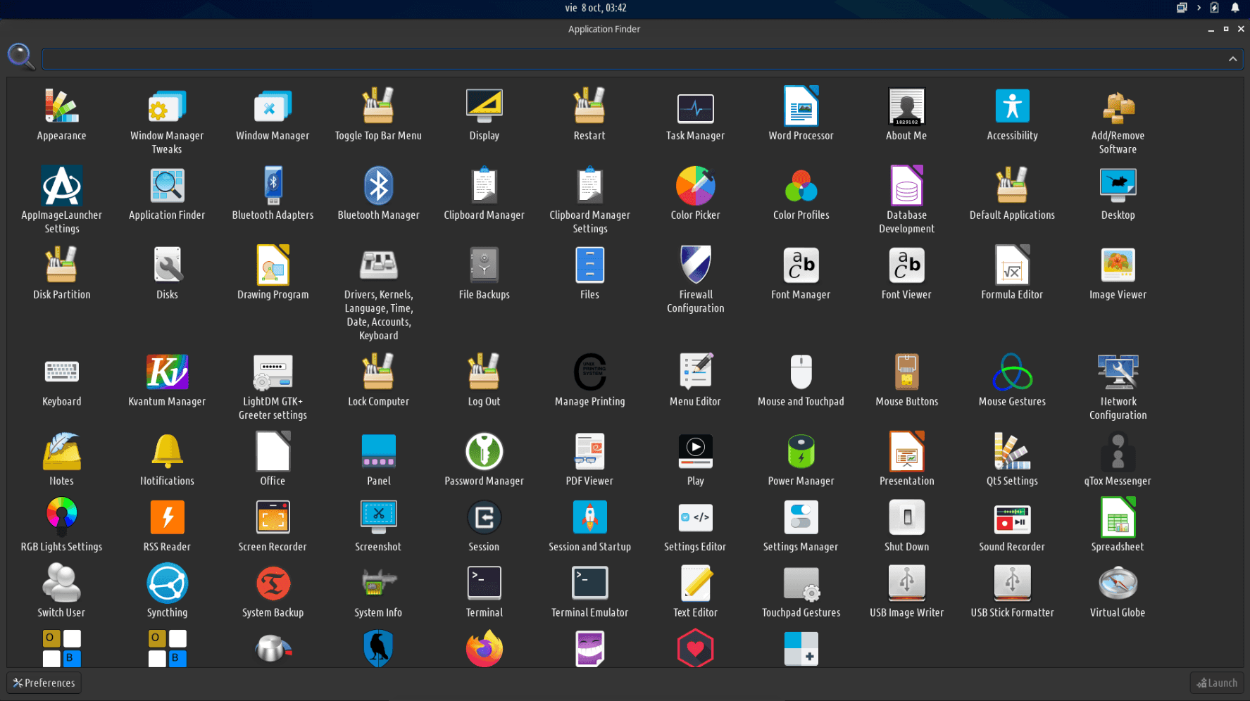Gnome + Applications